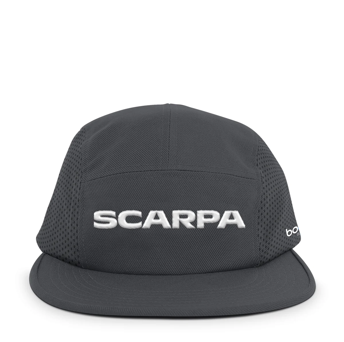 5-PANEL TRAIL HAT BLACK WHITE - Image 2